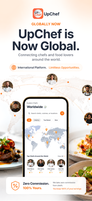 UpChef: Private Chef, Catering Screenshot 1 of 8