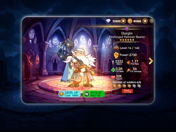 War Strategy Game Raven Tower iPad screenshot