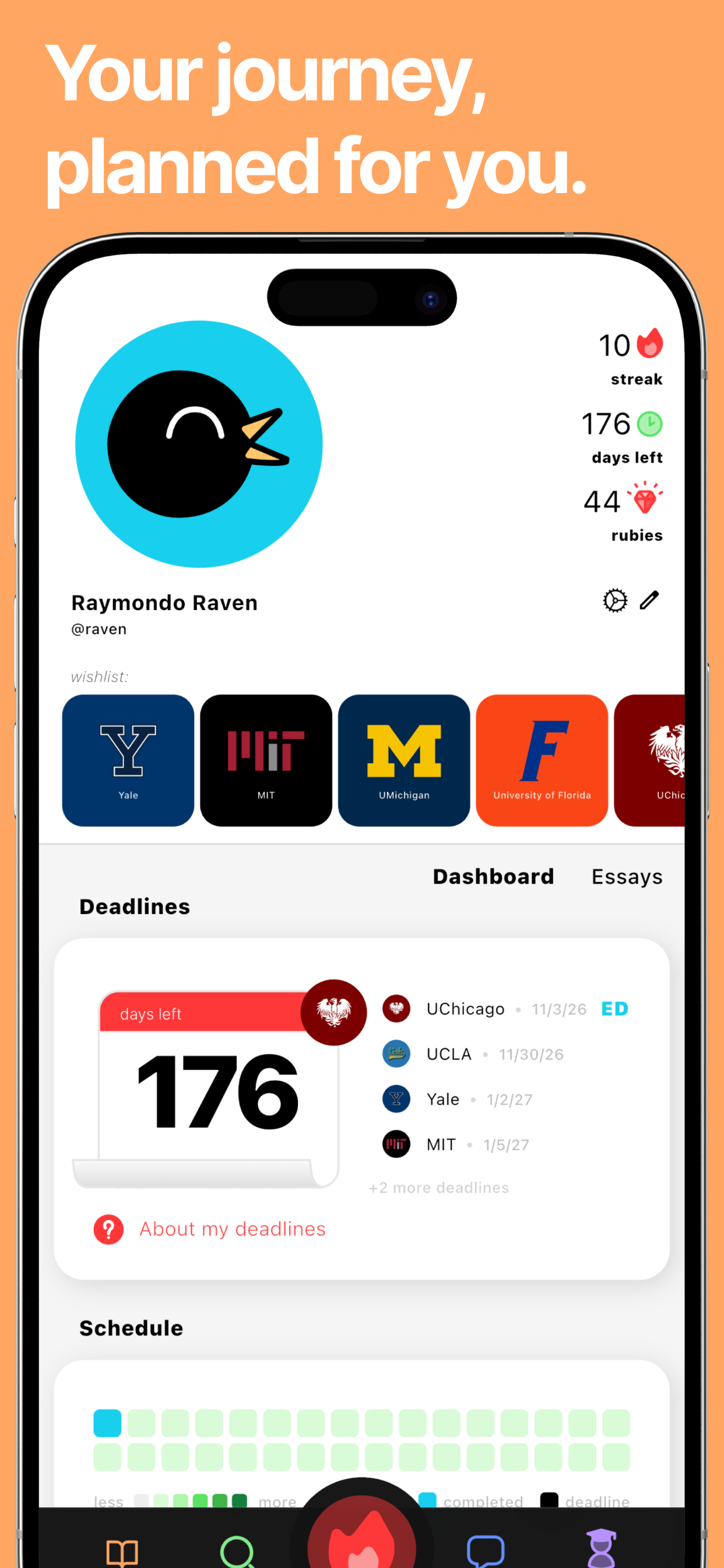 AdmitRaven: College Apps screenshot 4