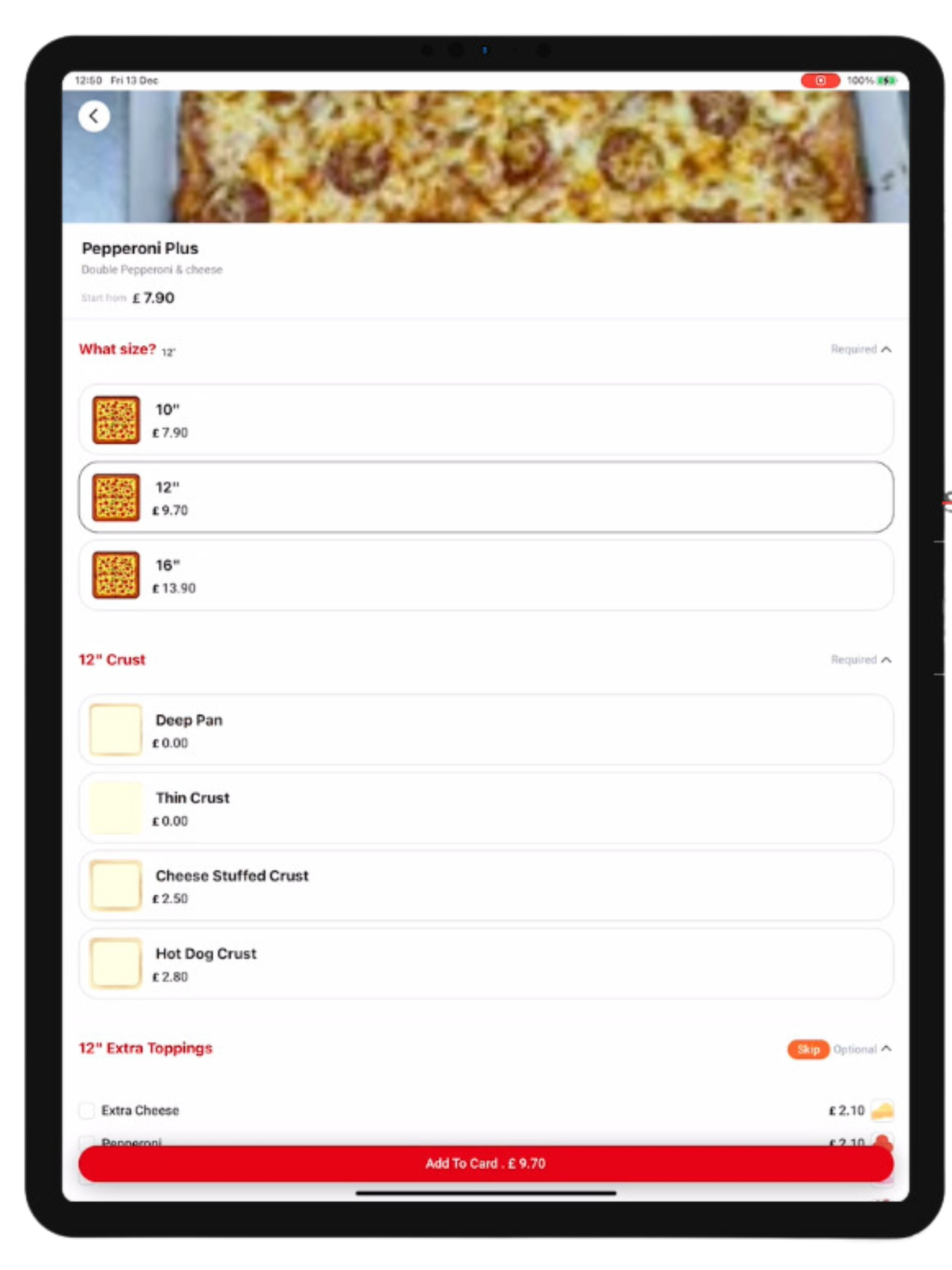 Square Pizza Bredbury screenshot 7
