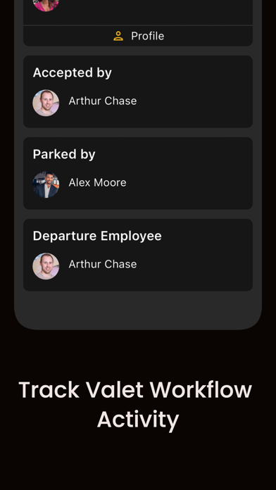 Valet Tracker Pro Screenshot