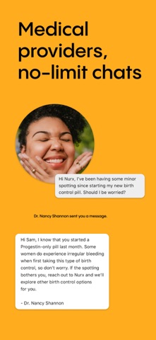 Nurx: Birth Control Delivered iPhone screenshot