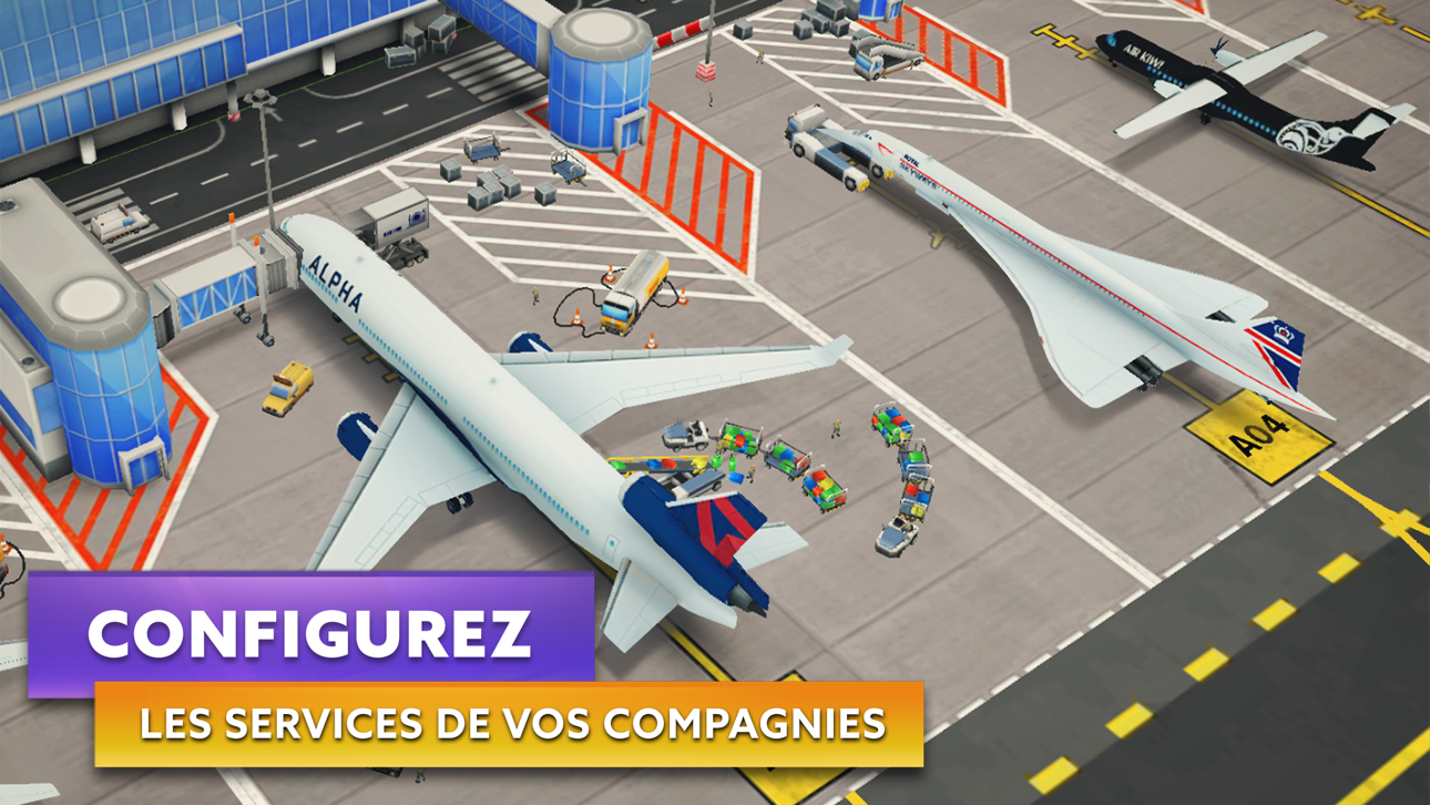 Airport Simulator: Plane City iOS Mod IPA screenshot 3 - iOS game interface
