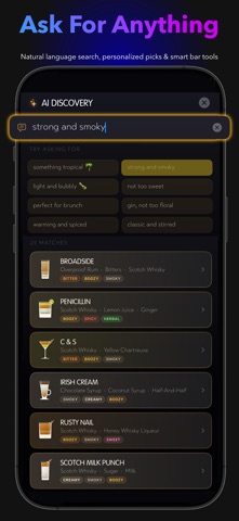 Cocktail.IQ – What Can I Make iPhone screenshot