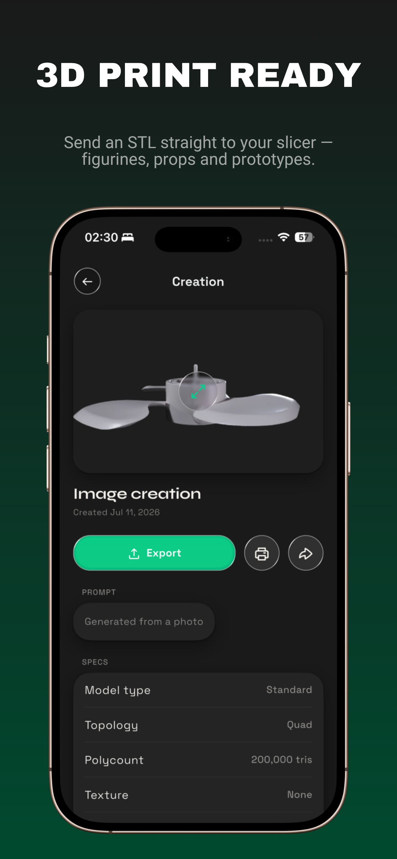 Model3D: AI 3D Model Maker screenshot 5