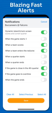 Superfan Sports: NFL Football iPhone screenshot