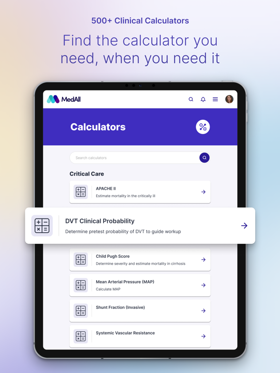 MedAll iPad screenshot 6 - Medical app