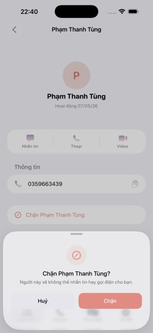 Knotos: Chat & Calls iPhone screenshot