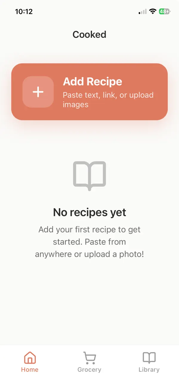 Screenshot #1 pour Cooked Recipes