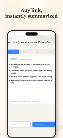 ReaderMind iPhone screenshot