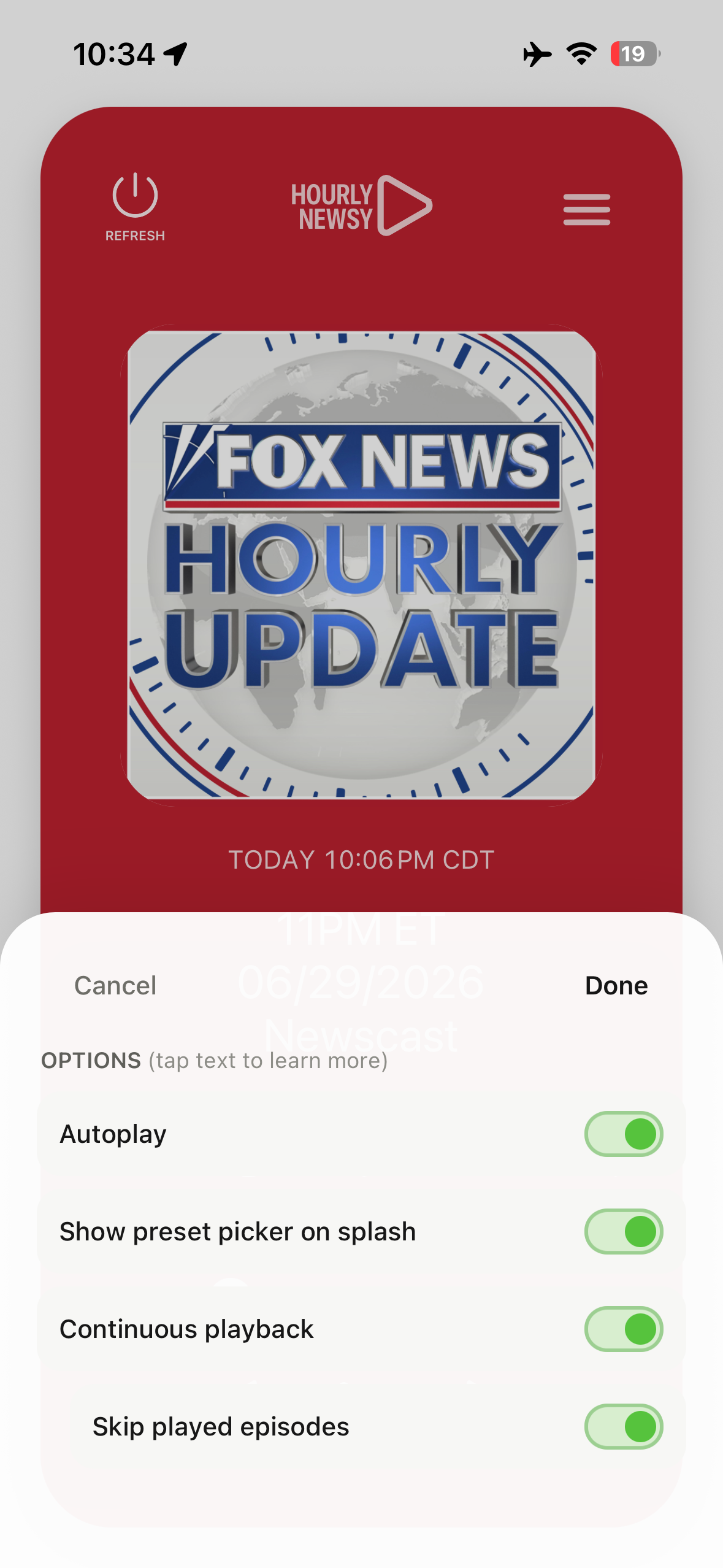Hourly Newsy screenshot 6