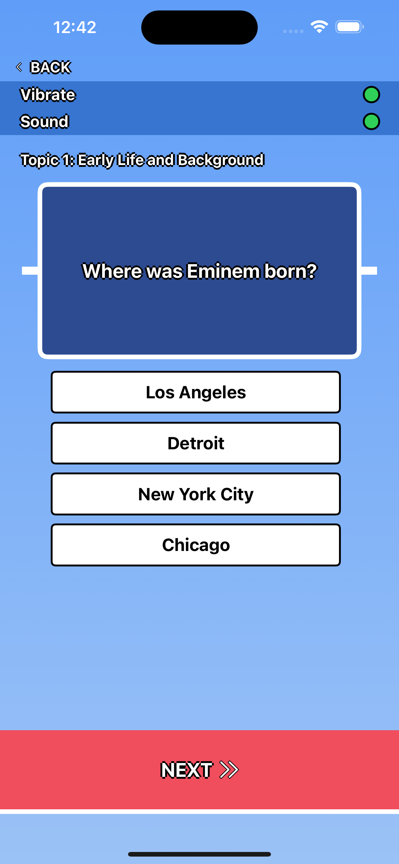 Eminem Trivia