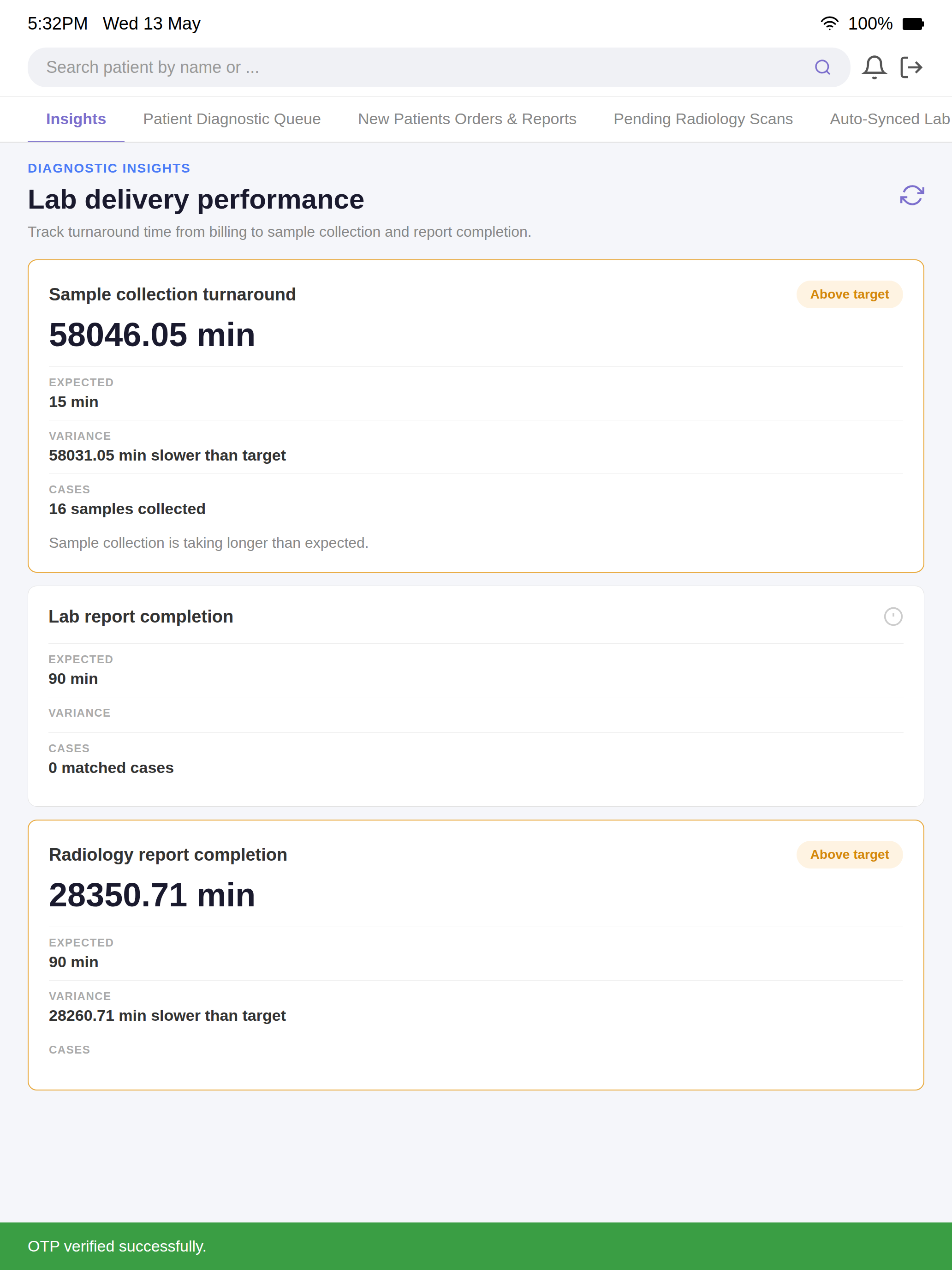 ChronoCure Hospital Staff App