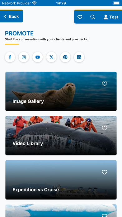 Lindblad Expeditions Screenshot