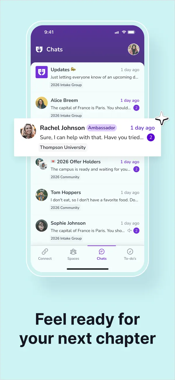 Screenshot #2 pour Unibuddy