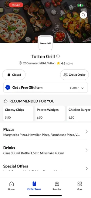 Totton Grill. screenshot 2