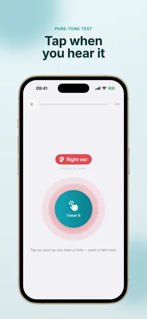 Hearing Test & Audiogram screenshot 3