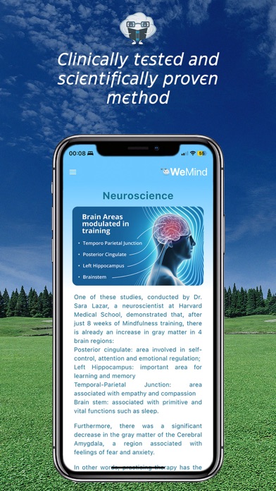 WeMind - Anxiety, Sleep, Focus Screenshot
