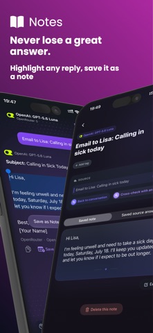 Oriveo: Multi-Model AI Chat Screenshot 5 of 7