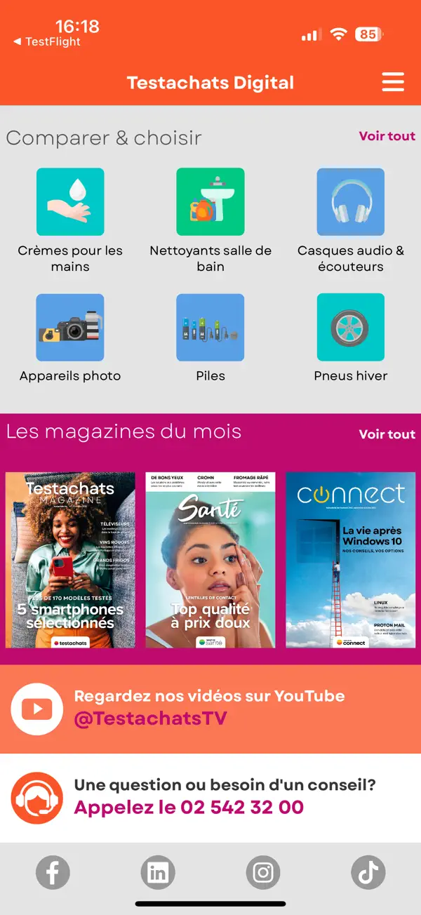 #2. Testachats Digital (iOS) Göre: ASSOCIATION DES CONSOMMATEURS TEST ACHATS - VERBRUIKERS UNIE TEST AANKOOP BVBA