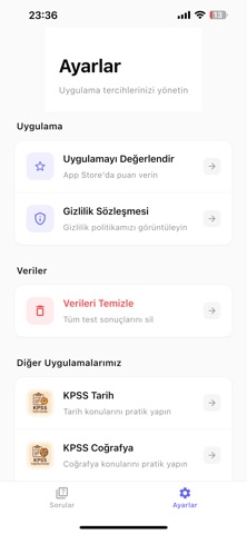 DGS Türkçe Sorular screenshot