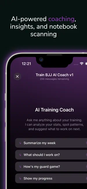 Train BJJ - Jiu-Jitsu Tracker screenshot 3
