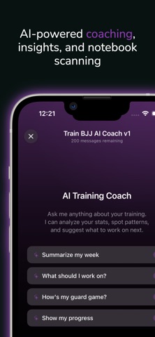 Train BJJ - Jiu-Jitsu Tracker screenshot