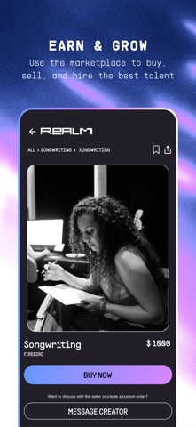 REALM - Music Collaboration screenshot