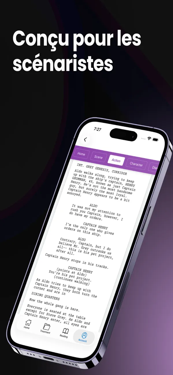 Screenshot #3 pour Stratword - Script Writing