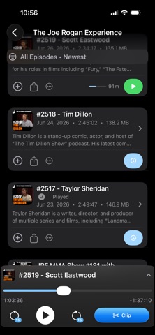 Aurivo Audio screenshot