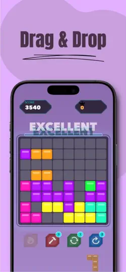 Block Elite Neo! - Puzzle Game iPhone Ekran Görüntüsü 4