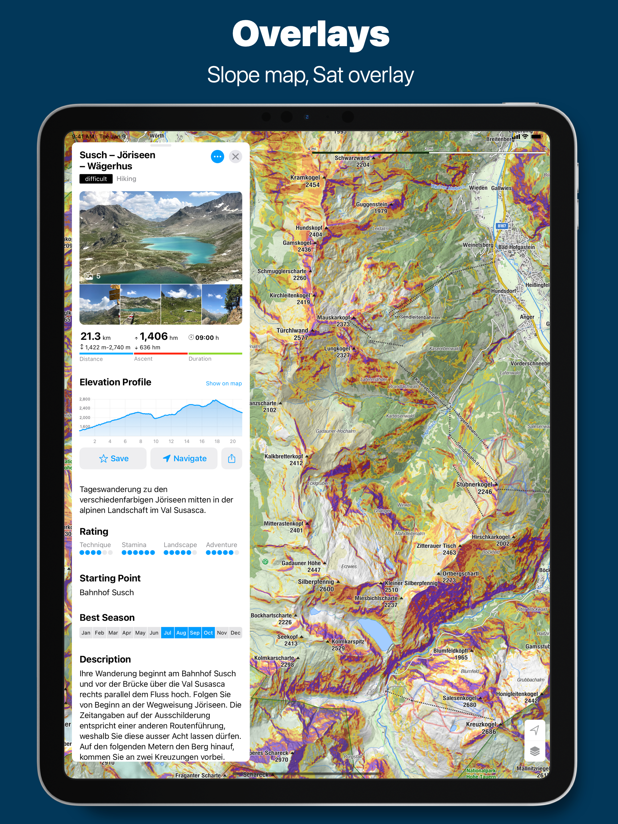 bergfex: Hiking & Tracking screenshot 17