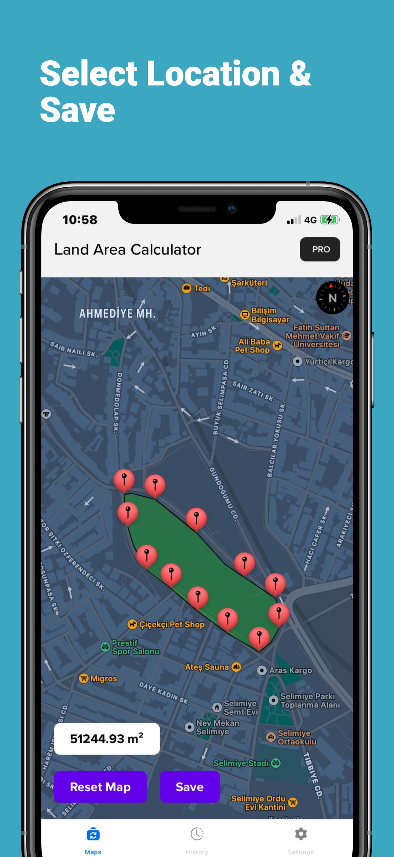 Land Area Calculator | Measure