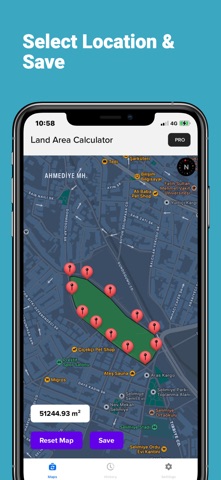 Land Area Calculator | Measure iPhone screenshot