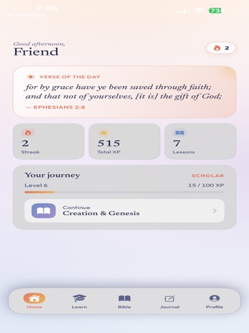 Anchored - Learn the Bible iPad screenshot