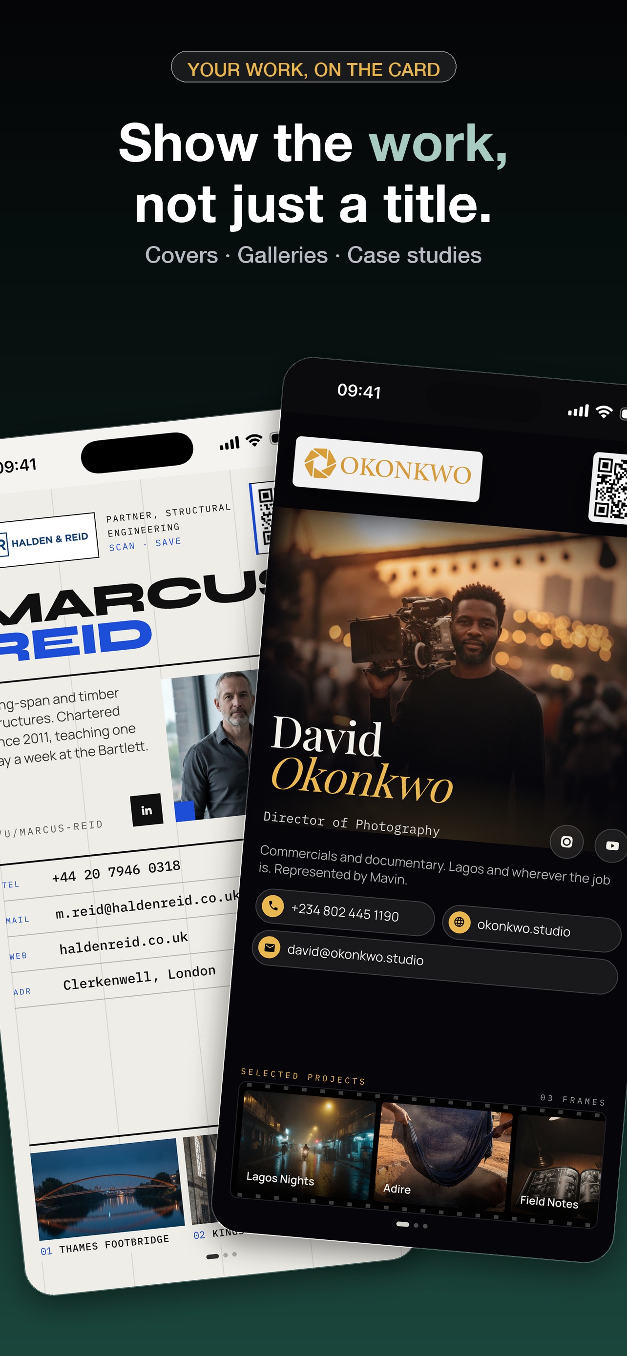 Screenshot 6 of Ravencard: Business Card