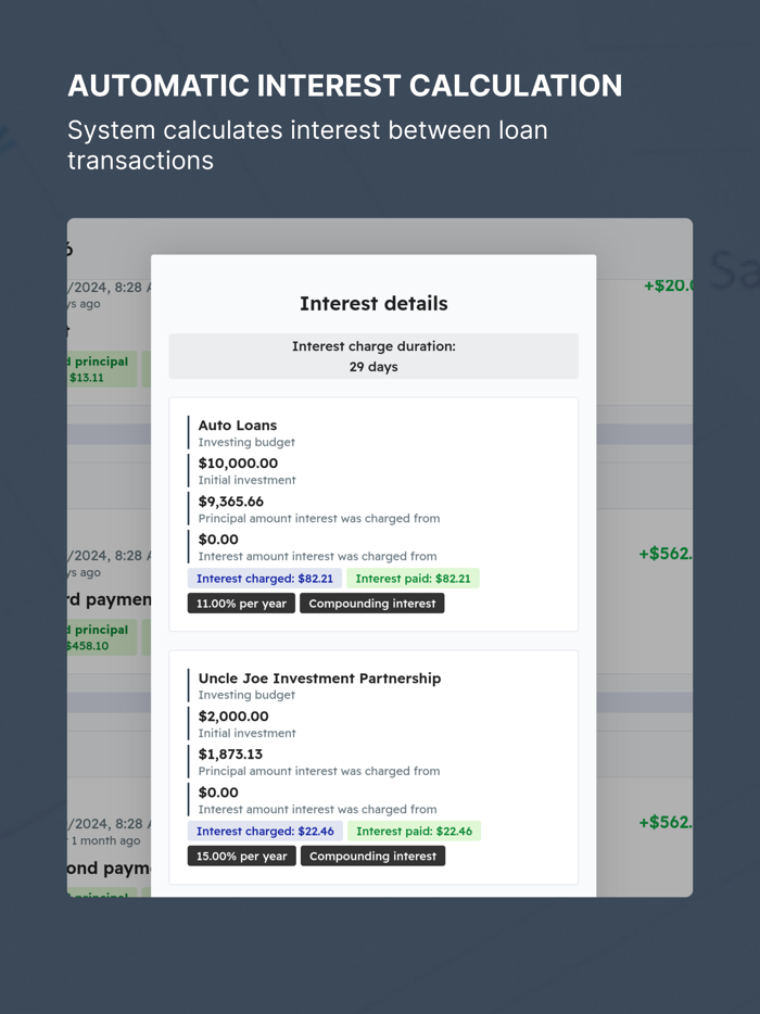 Money lender - Loan management
