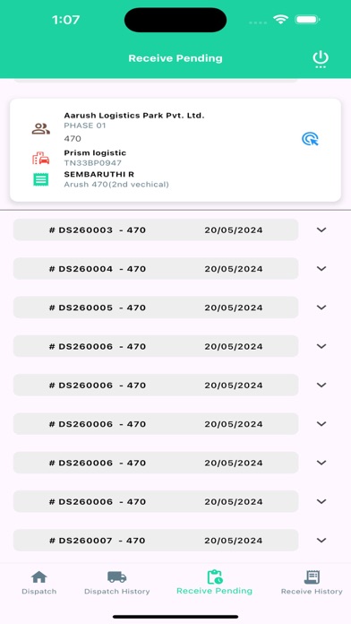 Screenshot 2 of QR-Service App