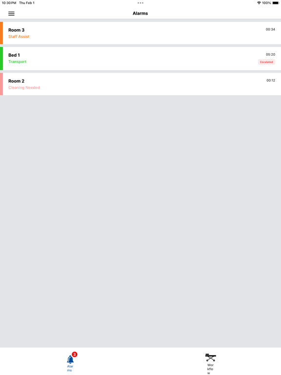 Pulse Mobile Connect iPad screenshot 1 - Medical app
