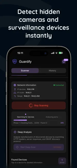 Guardify: Camera Detector screenshot 4