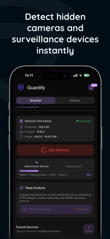 Guardify: Camera Detector Screenshot 4 of 10