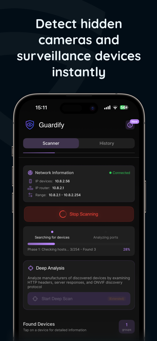 Guardify: Camera Detector Screenshot 4 of 10