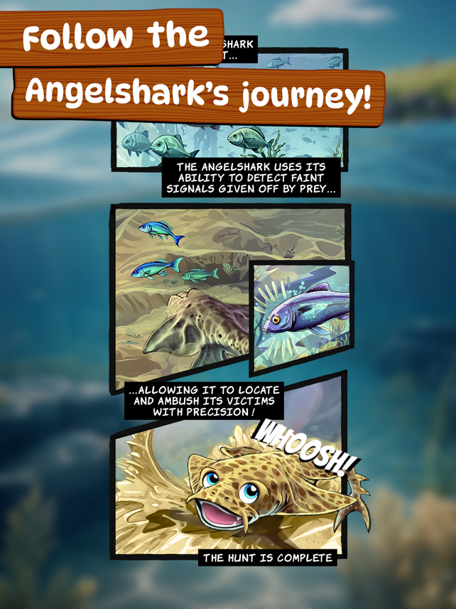 Angelshark: Sea Survival תמונות מסך