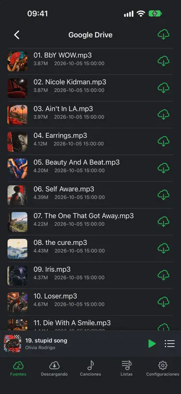 Cloud Music Player - Listener screenshot 1 of 10