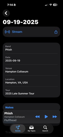Chateau Archive Player iPhone screenshot