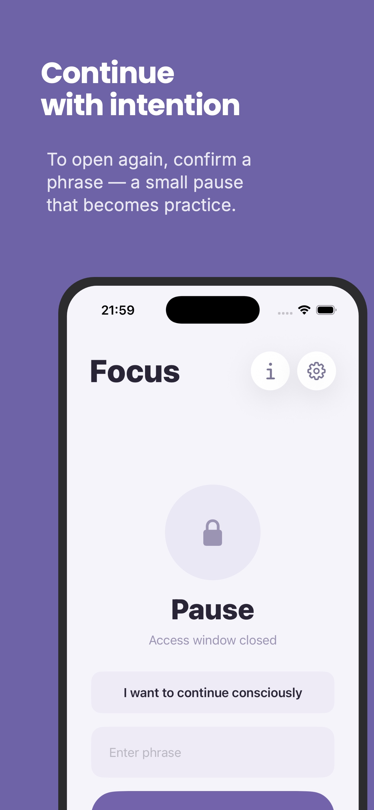 Mind Moment: Focus Timer Pause screenshot 3