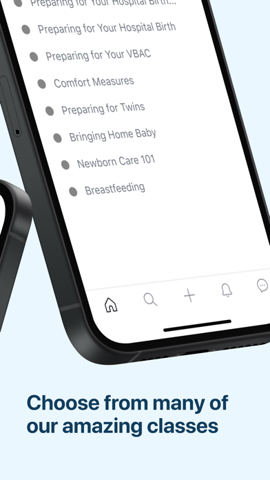 Birth & Baby University iPhone screenshot 2 - Social Networking app