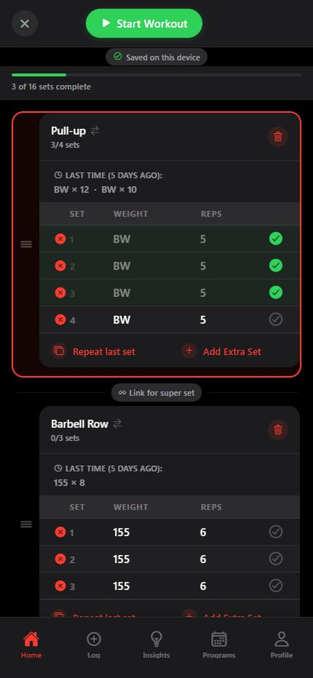 Gymnal — AI Workout Journal screenshot 3