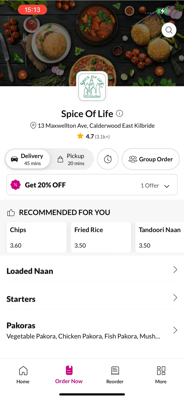 Screenshot #2 pour Spice Of Life East Kilbride.