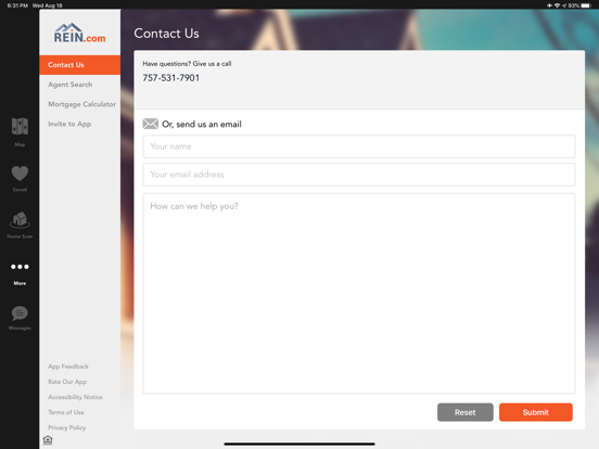 REIN Real Estate and Rentals iPad screenshot 5 - Lifestyle app